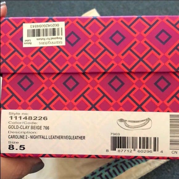 Tory Burch Flats 8.5 - Picture 4 of 8